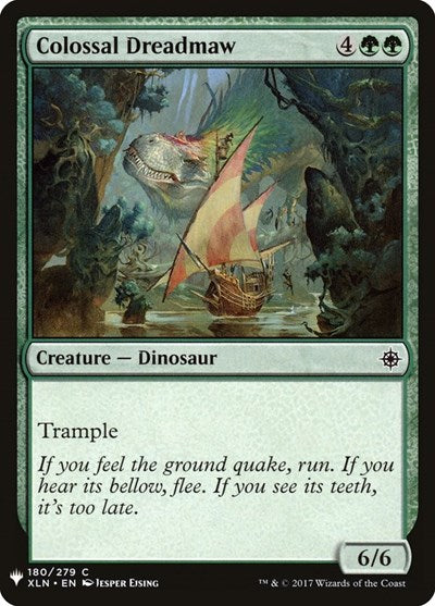 Colossal Dreadmaw (Mystery Booster) Light Play