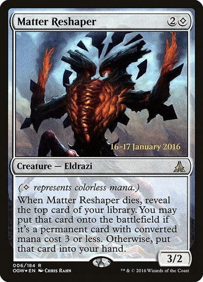 Matter Reshaper (Promos: Prerelease Cards) Medium Play Foil