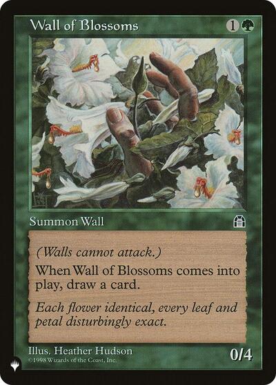 Wall of Blossoms (The List) Light Play