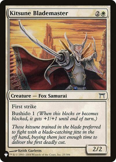 Kitsune Blademaster (The List) Near Mint