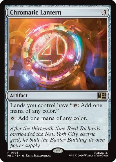 Chromatic Lantern (Commander: Marvel Super Heroes) Near Mint