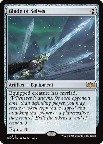 Blade of Selves (Commander: Tarkir: Dragonstorm) Light Play