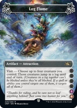 Log Flume (5-6) (Unfinity) Light Play Foil