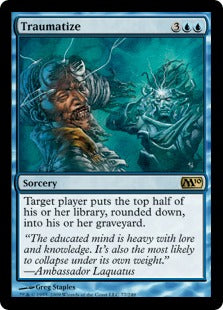 Traumatize (Magic 2010 Core Set) Near Mint Foil