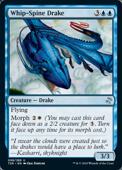 Whip-Spine Drake (Time Spiral Remastered) Light Play Foil