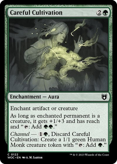 Careful Cultivation (Commander: Wilds of Eldraine) Near Mint