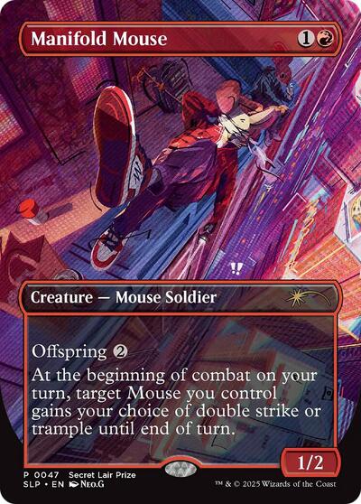 Manifold Mouse (Secret Lair Showdown) Near Mint