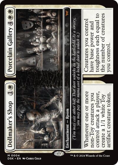 Dollmaker's Shop / Porcelain Gallery (Duskmourn: House of Horror) Near Mint Foil