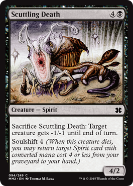 Scuttling Death (Modern Masters 2015) Medium Play