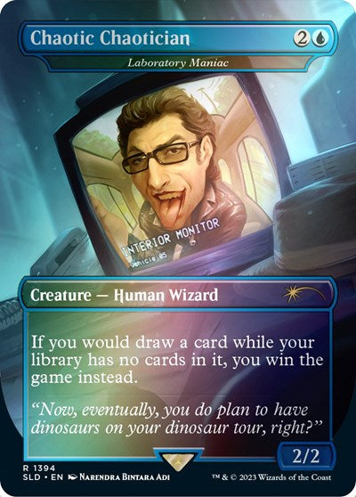 Chaotic Chaotician - Laboratory Maniac (Rainbow Foil) (Secret Lair) Light Play Foil