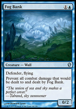 Fog Bank (Commander 2013 Edition) Medium Play