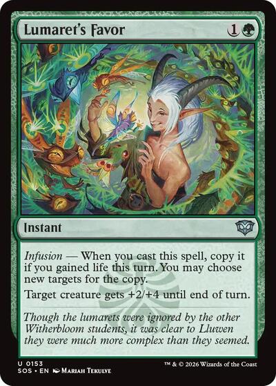 Lumaret's Favor (Secrets of Strixhaven) Near Mint Foil
