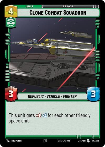 Clone Combat Squadron (Jump to Lightspeed) Near Mint