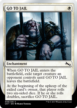 GO TO JAIL (Unstable) Near Mint