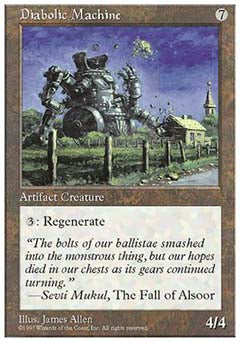 Diabolic Machine (5th Edition) Medium Play