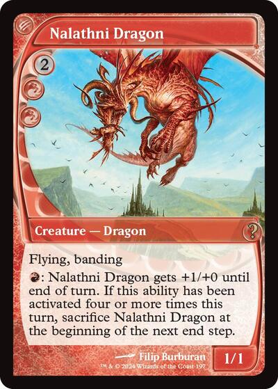 Nalathni Dragon (Future Sight) (Mystery Booster 2) Light Play Foil
