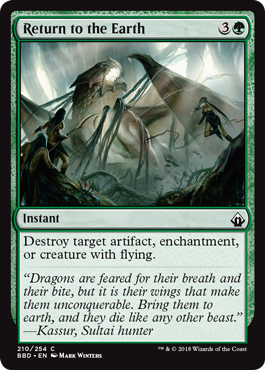 Return to the Earth (Battlebond) Light Play Foil