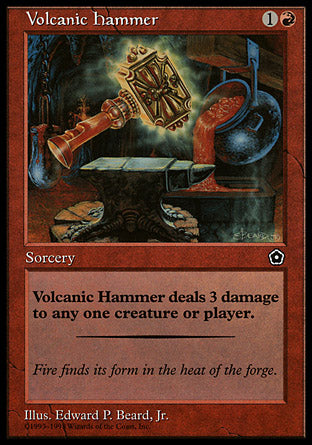 Volcanic Hammer (Portal Second Age) Light Play