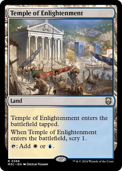 Temple of Enlightenment (Commander: Modern Horizons 3) Medium Play