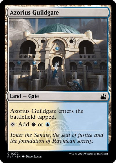Azorius Guildgate (Ravnica Remastered) Near Mint