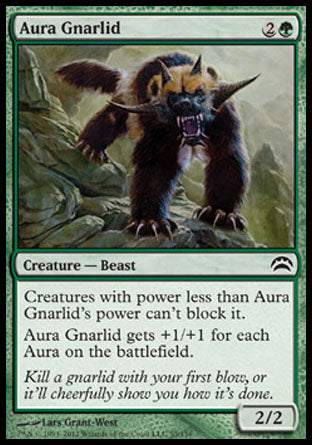 Aura Gnarlid (Planechase 2012) Medium Play