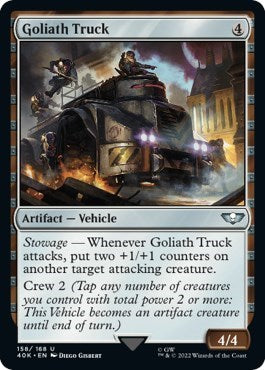 Goliath Truck (Surge Foil) (Universes Beyond: Warhammer 40K) Light Play Foil