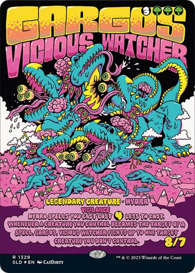 Gargos, Vicious Watcher (Secret Lair) Near Mint Foil