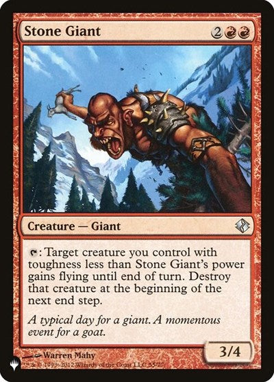 Stone Giant (The List) Near Mint