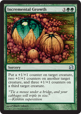 Incremental Growth (Modern Masters) Light Play Foil