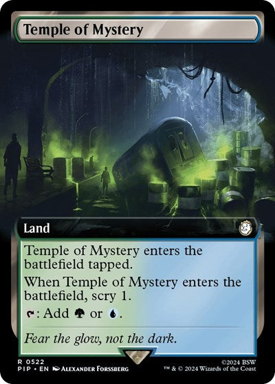 Temple of Mystery (Extended Art) (Universes Beyond: Fallout) Near Mint