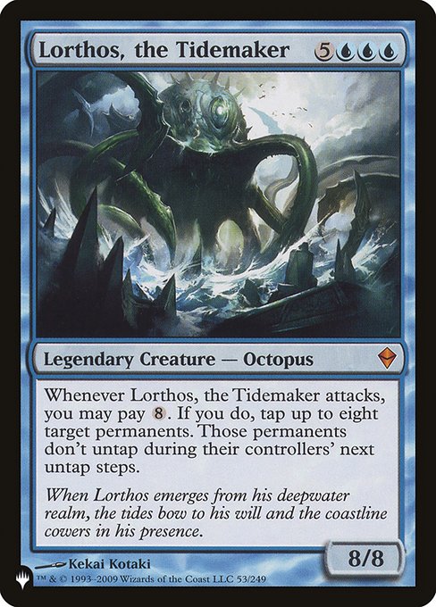Lorthos, the Tidemaker (The List) Near Mint