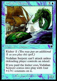 Vodalian Serpent (Invasion) Heavy Play