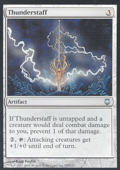 Thunderstaff (Darksteel) Light Play Foil