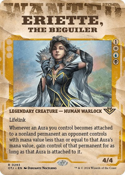 Eriette, the Beguiler (Showcase) (Outlaws of Thunder Junction) Near Mint Foil