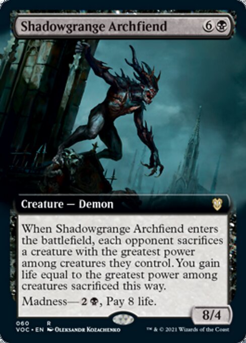 Shadowgrange Archfiend Extended Art|0|0|0.00