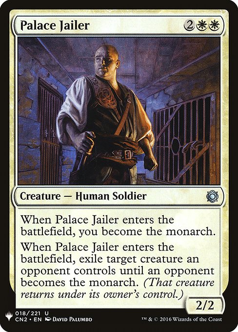 Palace Jailer (Mystery Booster) Near Mint