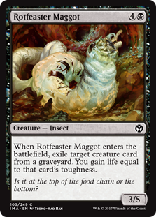 Rotfeaster Maggot (Iconic Masters) Light Play Foil