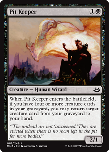 Pit Keeper (Modern Masters 2017) Medium Play Foil