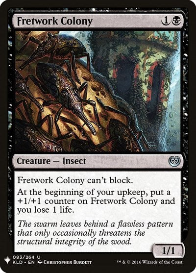 Fretwork Colony (Mystery Booster) Medium Play