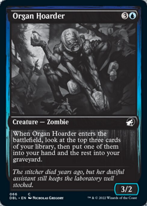Organ Hoarder (Innistrad: Double Feature) Light Play