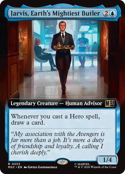 Jarvis Earth s Mightiest Butler Extended Art|0|0|0.00