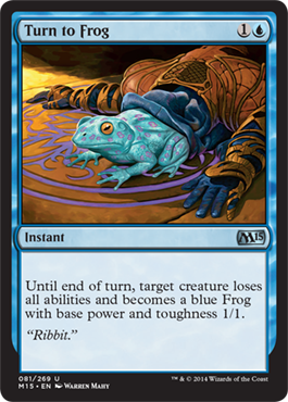 Turn to Frog (Magic 2015 Core Set) Near Mint