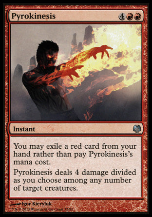 Pyrokinesis (Duel Decks: Heroes vs Monsters) Near Mint