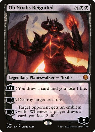 Ob Nixilis Reignited (Commander 2022 Starter Decks) Near Mint