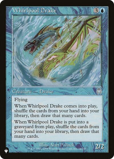 Whirlpool Drake (The List) Light Play