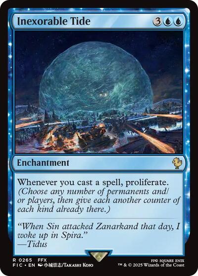 Inexorable Tide (Commander: FINAL FANTASY) Near Mint