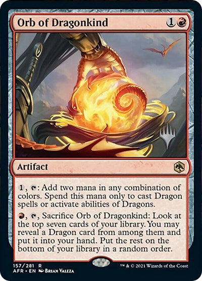 Orb of Dragonkind (Promo Pack: Adventures in the Forgotten Realms) Light Play