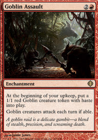 Goblin Assault (Shards of Alara) Medium Play Foil