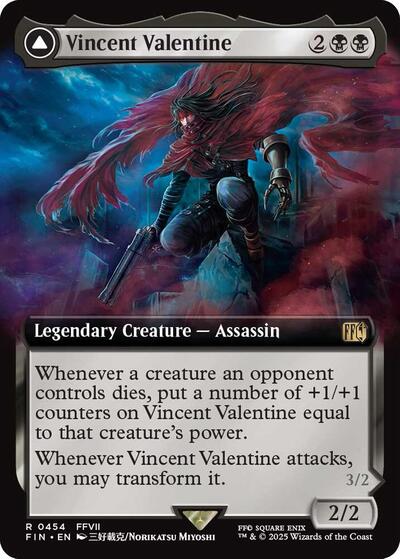 Vincent Valentine (Extended Art) (Universes Beyond: FINAL FANTASY) Light Play Foil