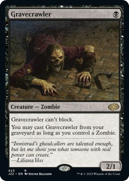 Gravecrawler (Jumpstart 2022) Medium Play
